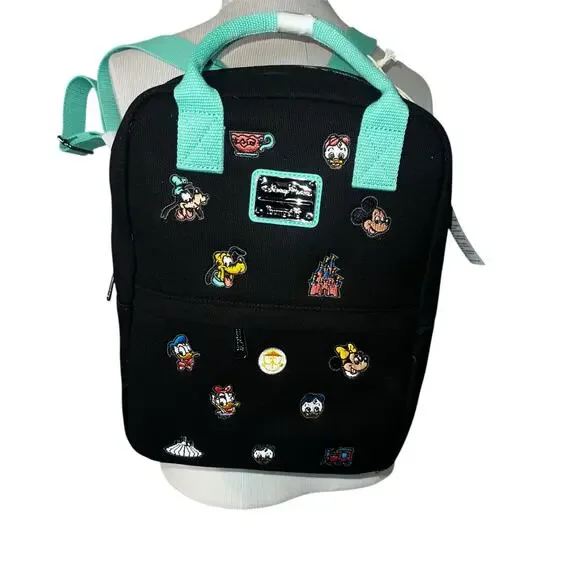 Disney Parks Loungefly Mickey And Friends Castle Canvas
